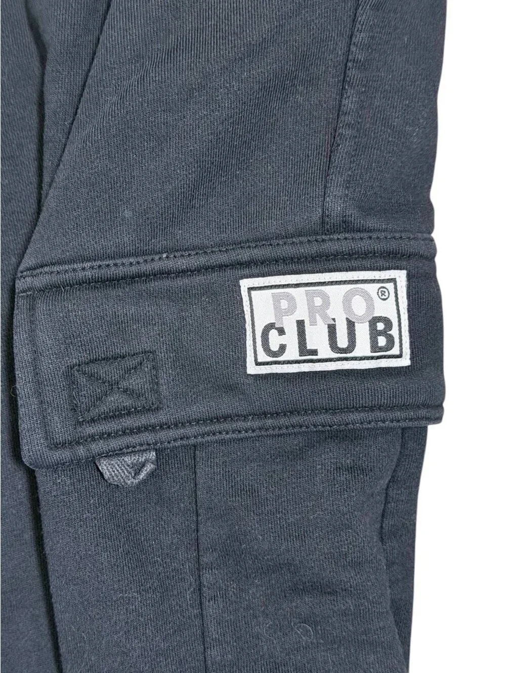 Pro Club Heavy Weight Cargo Sweatpants Black S